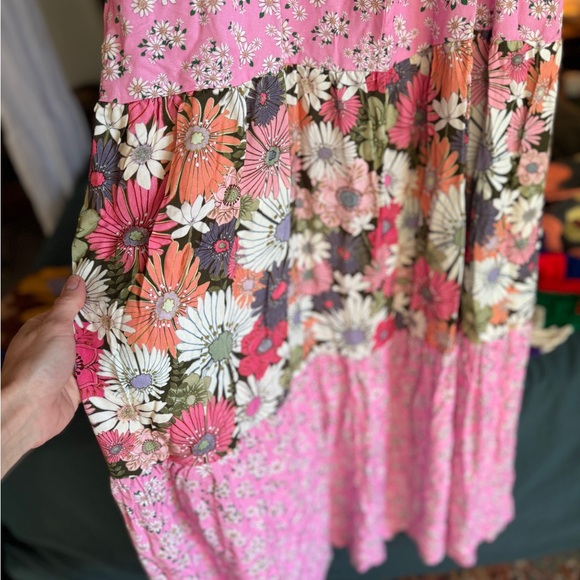 NWT AguaBendita Bustier Floral Maxi Dress - Picture 6 of 11